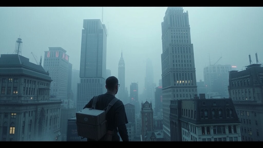 The Architect's Awakening: A Cyberpunk Visual Storytelling Journey