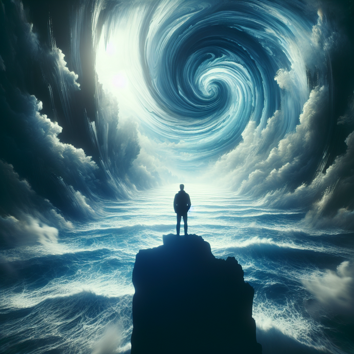 Lost in the Vortex: A Moment of Contemplation