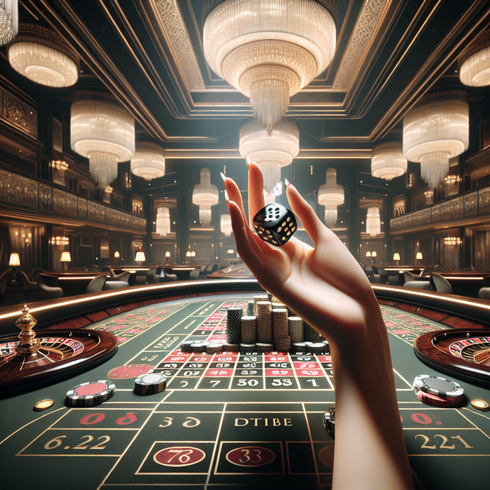 Fate in the Palm of Your Hand: A Dramatic Roll at the Craps Table