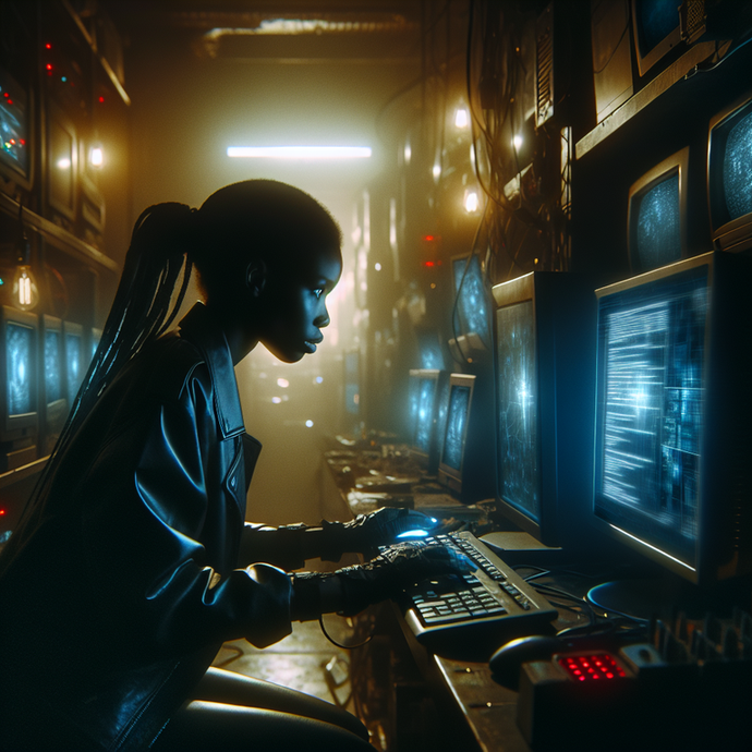 Shadow Hacker: A Cyberpunk Enigma