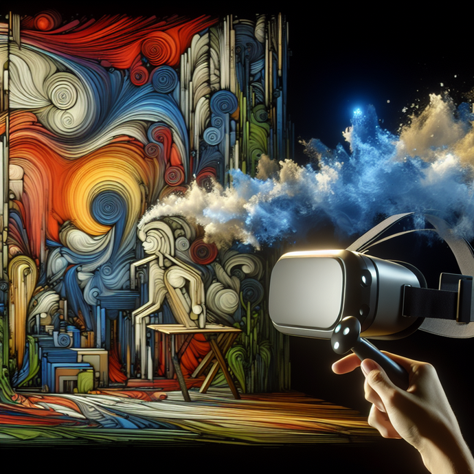 Lost in the Clouds: A Surreal Journey Through Virtual Reality