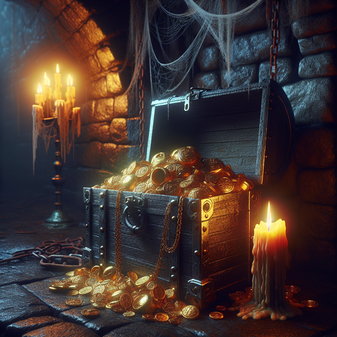 Candlelit Treasure: A Mysterious Bounty Awaits