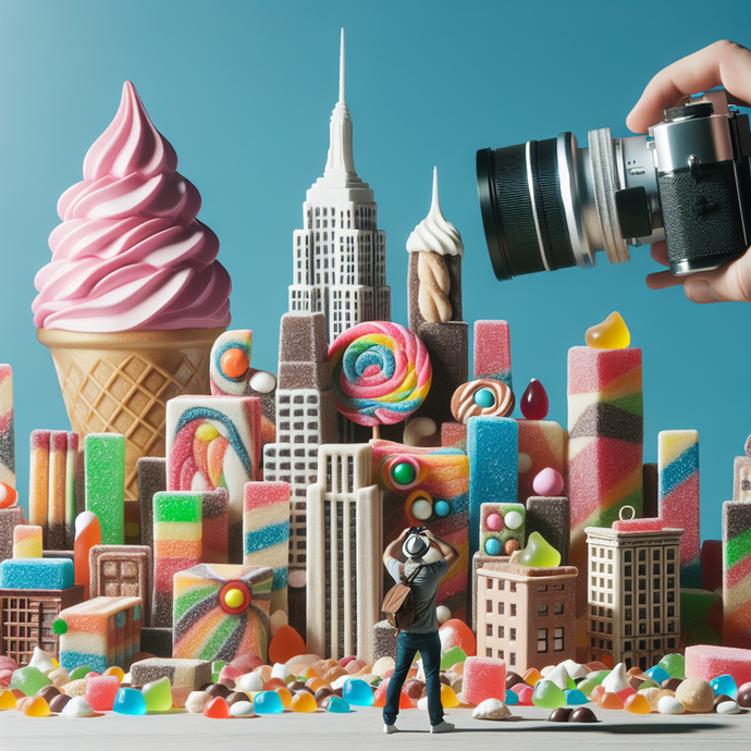 A World of Sweetness: Miniature Candy City Captures Hearts