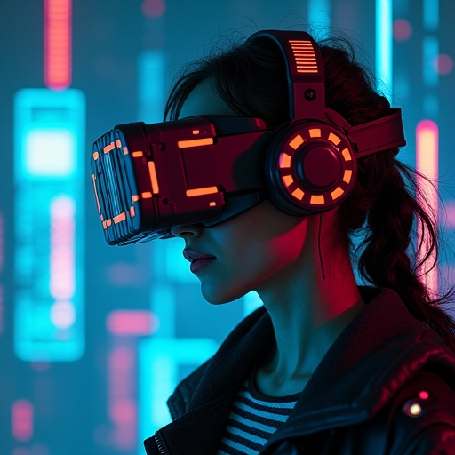 Lost in the Neon Maze: A Cyberpunk Dream