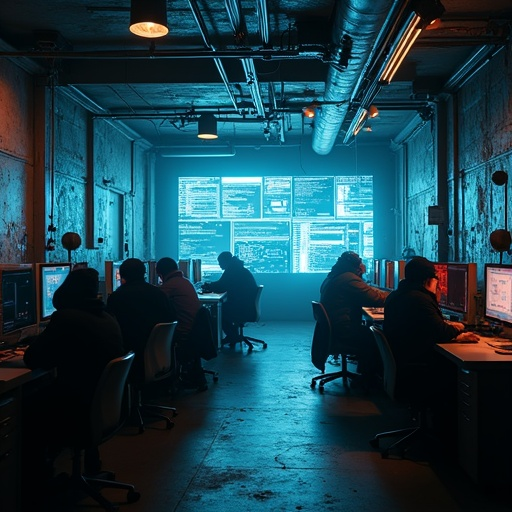 Secrets in the Shadows: A Glimpse into a Gritty Tech Hub