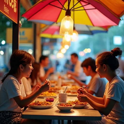 Friendship & Food Under the Summer Sun