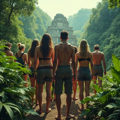 Friends Embark on a Mysterious Jungle Adventure