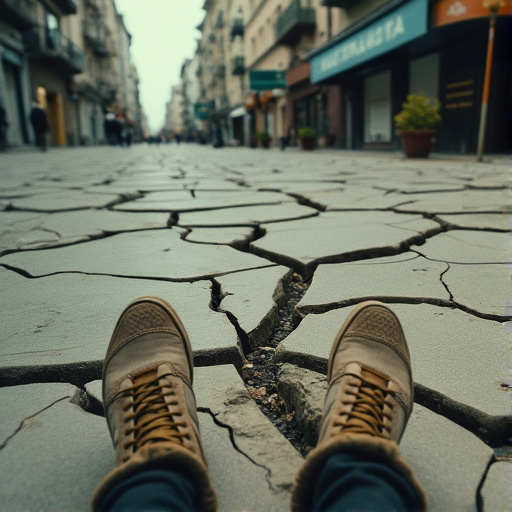 Lost in the City: A Pair of Shoes Tell a Story of Loneliness