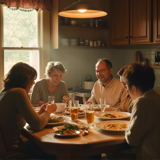 The Joy of Shared Meals: A Moment of Connection and Warmth