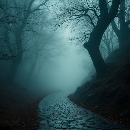 Lost in the Mist: A Haunting Forest Path