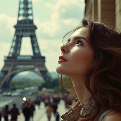 Parisian Dreams: A Moment of Hope and Romance