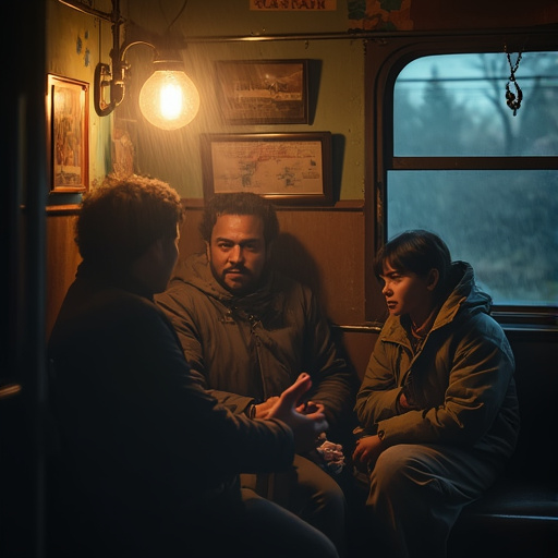 Secrets in the Shadows: A Train Ride Filled with Mystery