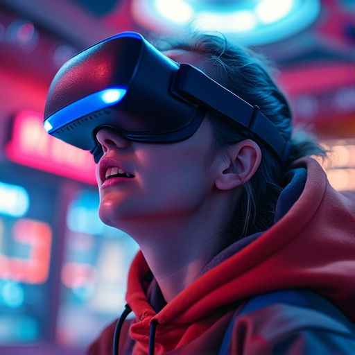 Lost in the Neon Glow: A Glimpse into a Futuristic World