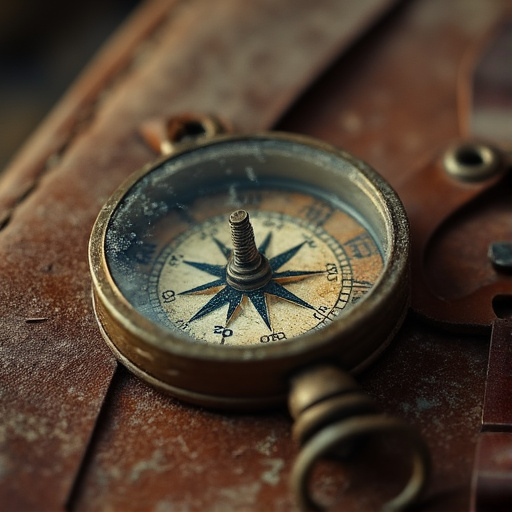 Timeless Treasures: A Vintage Compass’s Intricate Tale