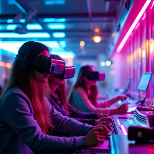 Lost in the Neon Glow: A Glimpse into the Future of VR