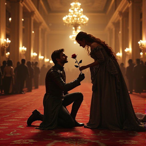 A Moment of Romance: A Grand Gesture in a Grand Ballroom