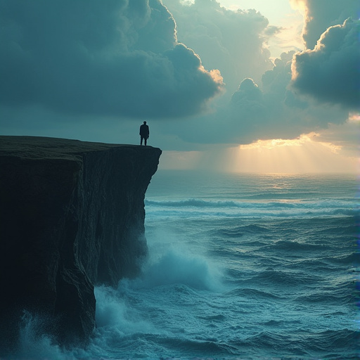 Solitude on the Stormy Edge