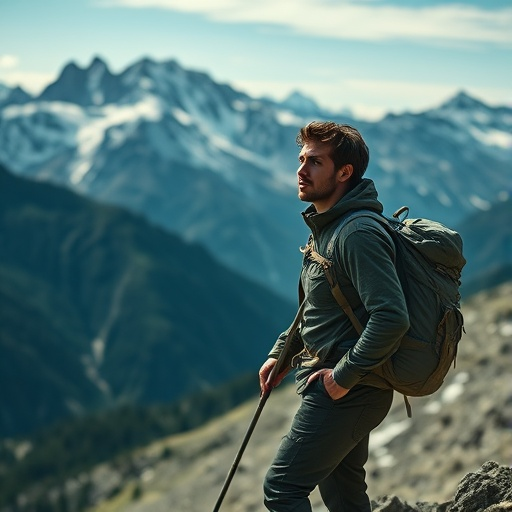 A Moment of Solitude on the Mountaintop