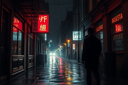 image from Exploring the Neo-Noir Aesthetic: A Guide to the Style with Flux-schnell