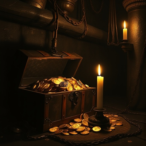 Hidden Treasure Beckons in Candlelight