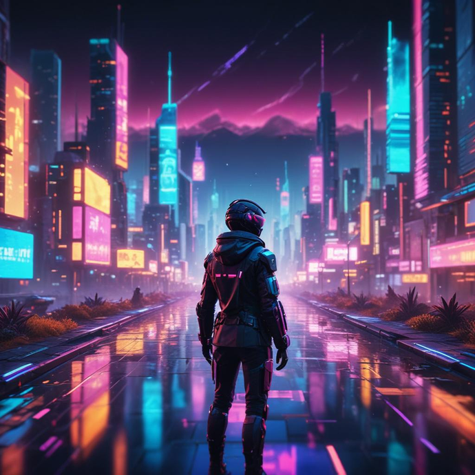 Lost in the Neon Labyrinth