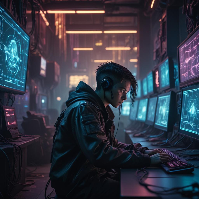 The Hacker’s Lair: A Glimpse into a World of Shadows