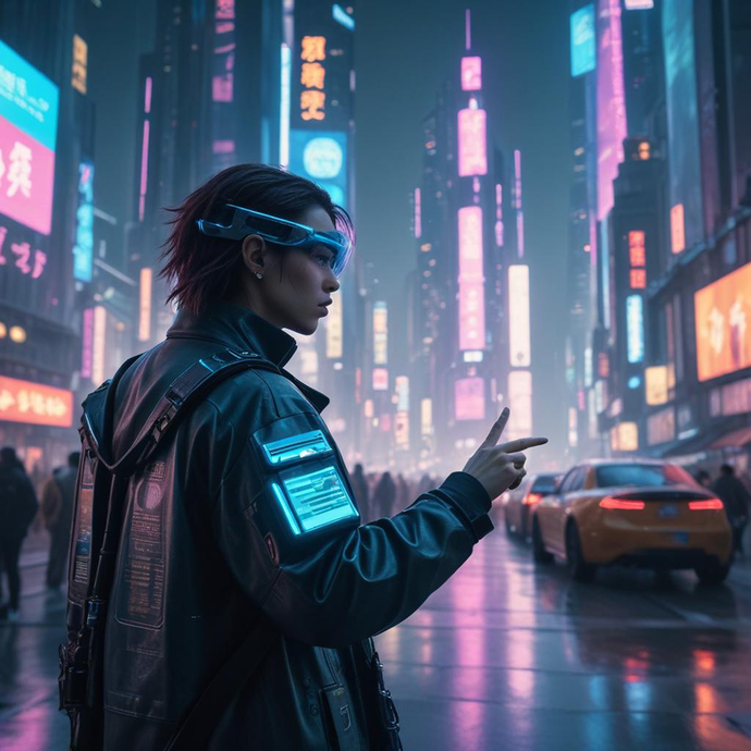 Neon Dreams: A Cyberpunk Mystery Unfolds