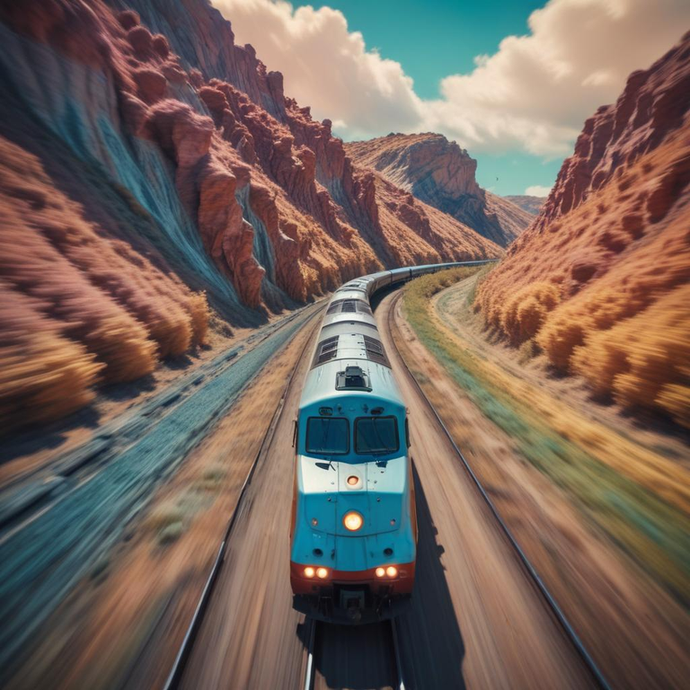 A Whirlwind Through Color: Canyon Train Ride