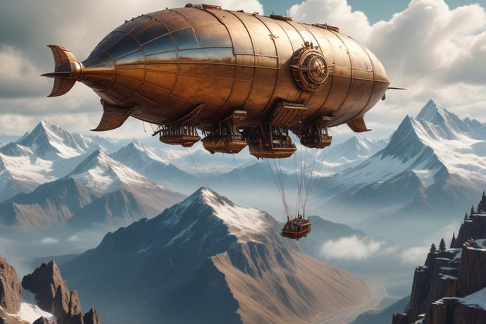 image from Steampunk Dreams: Exploring the Aesthetic with AI with Freepik