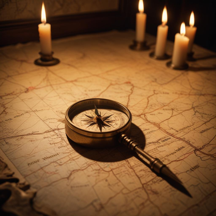 Uncharted Territories Await: A Compass Points to Adventure