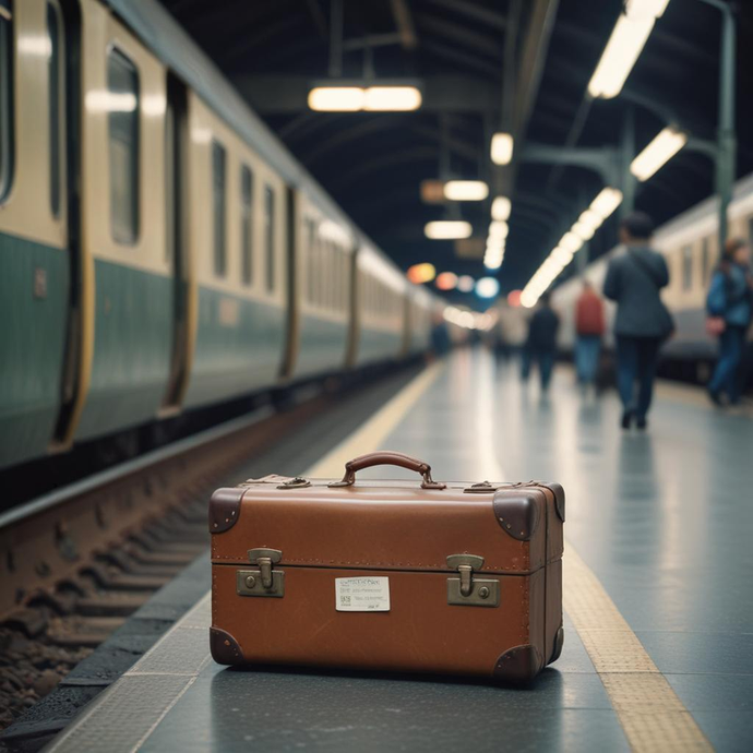 A Suitcase, a Platform, and the Promise of Departure