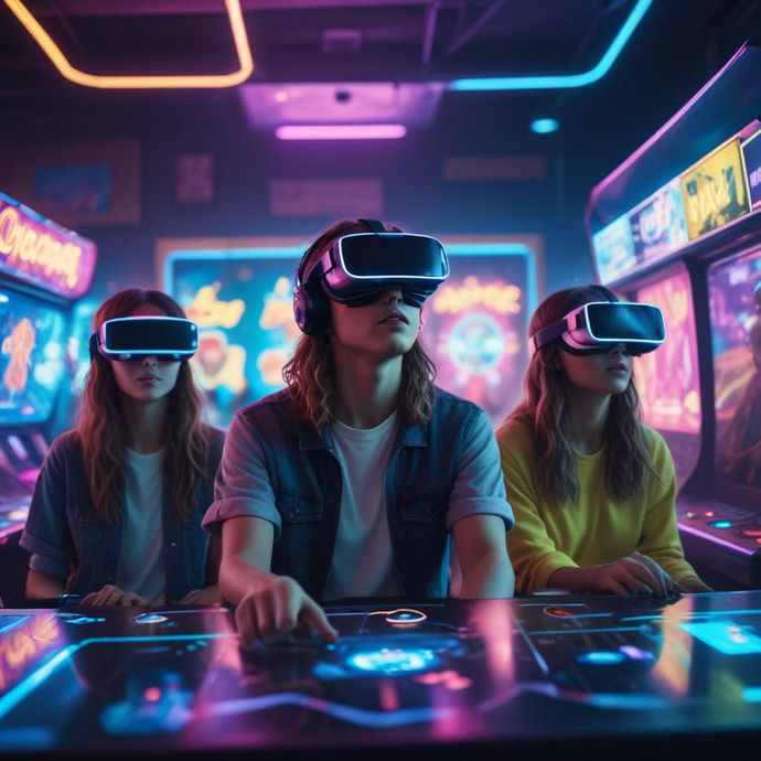 Immersed in the Future: VR Gaming Takes Over the Arcade