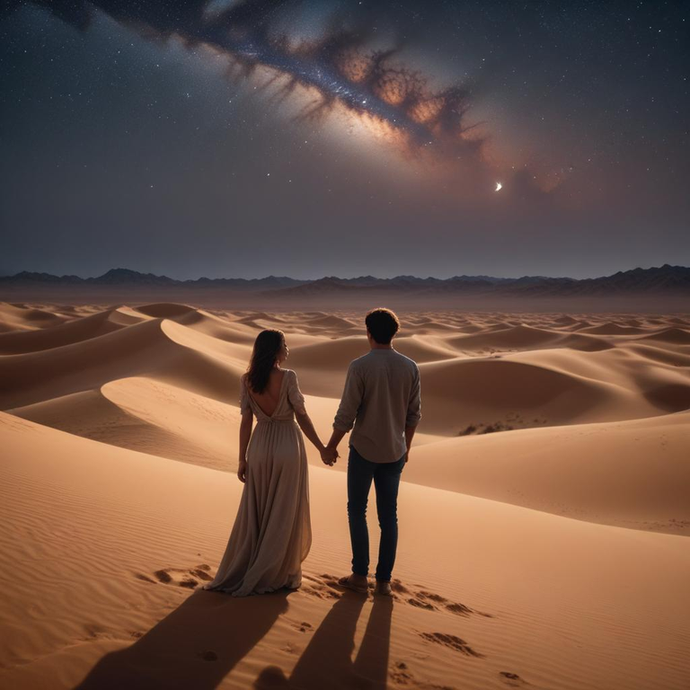 Love Under the Milky Way: A Romantic Desert Escape