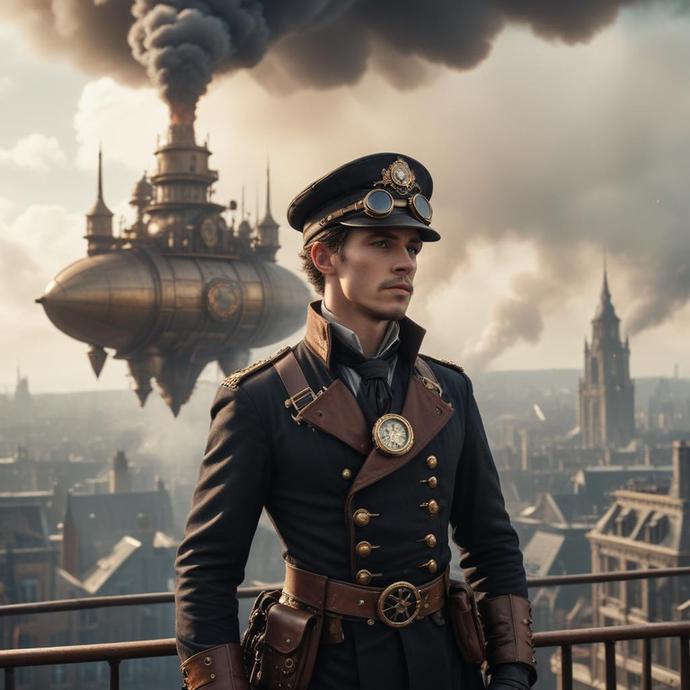 Steampunk Adventure Awaits on the Rooftop