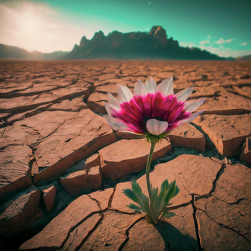 A Single Bloom in the Desert: Hope Amidst the Barren