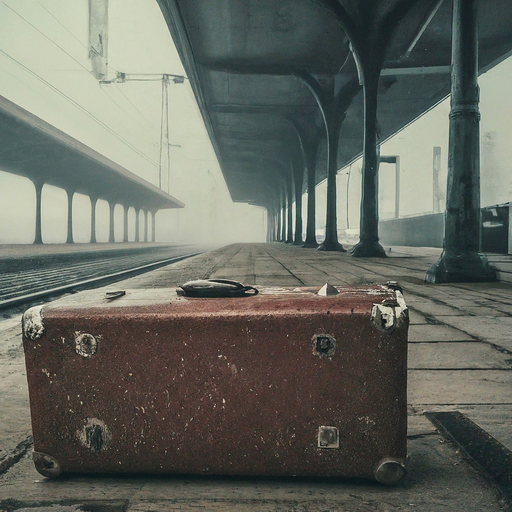 A Suitcase, a Platform, and a Whisper of Melancholy