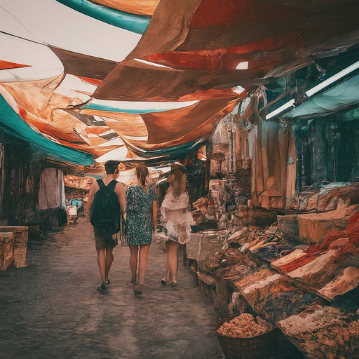 A Vibrant Tapestry of Life: Exploring a Bustling Market