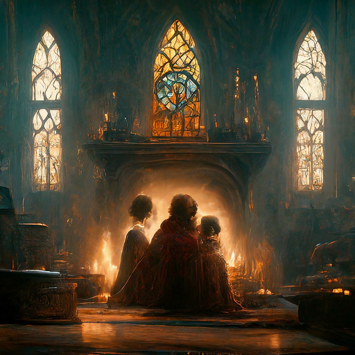 Shadows and Secrets: A Gothic Gathering by the Fire