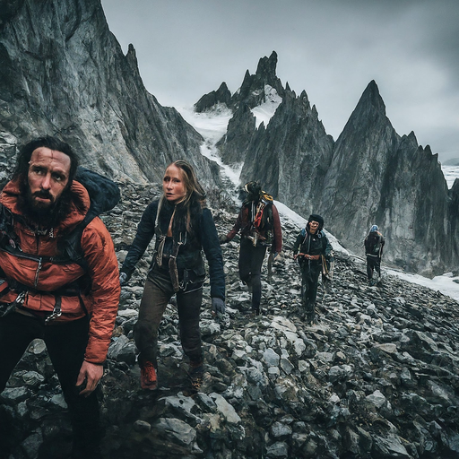 Conquering the Peaks: Hikers Brave the Elements