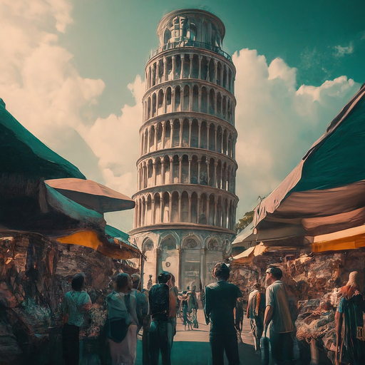 Leaning Tower Mystery: A Surreal Encounter in Pisa