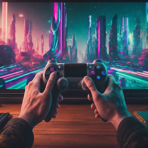 Lost in the Neon Glow: A Futuristic Gaming Experience