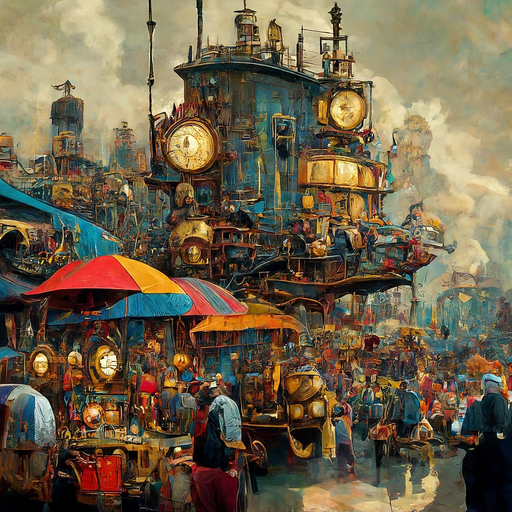 Where Steam Punk Meets Market Magic