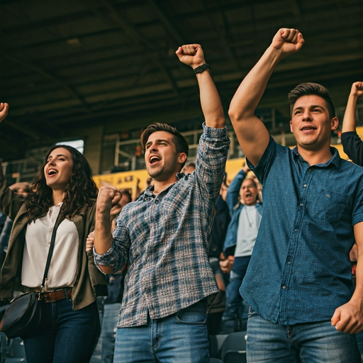 The Thrill of Victory: A Moment of Shared Joy