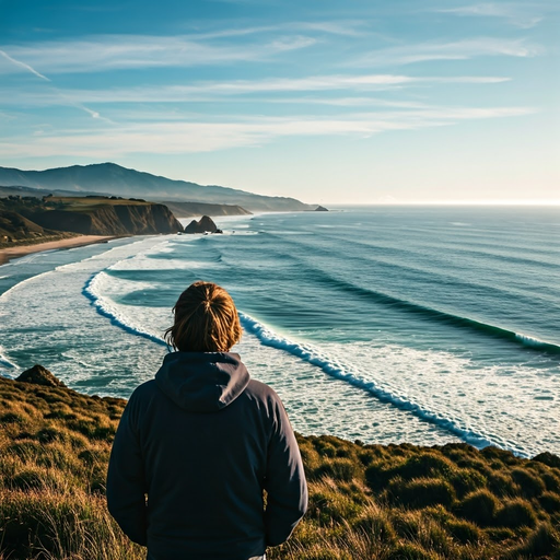 Solitude and Serenity on the Cliffside