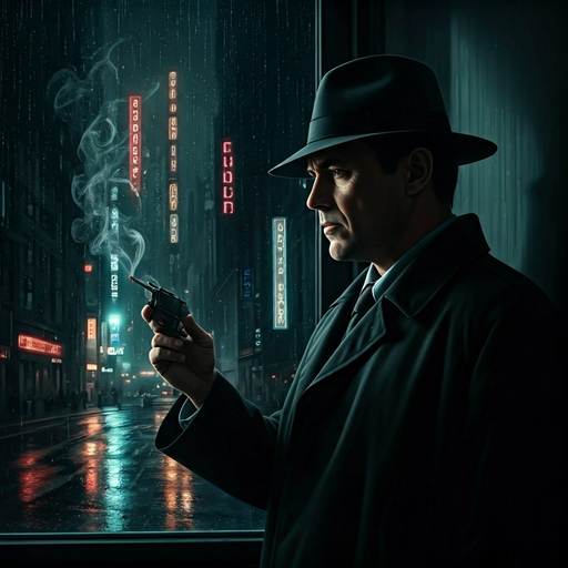 Lost in the Neon Rain: A Noir Tale Unfolds