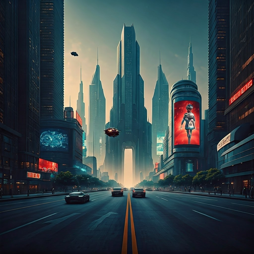 A Glimpse into the Future: A City of Wonder and Mystery