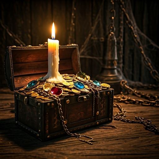 A Candlelit Treasure: Unveiling the Secrets of a Pirate’s Fortune