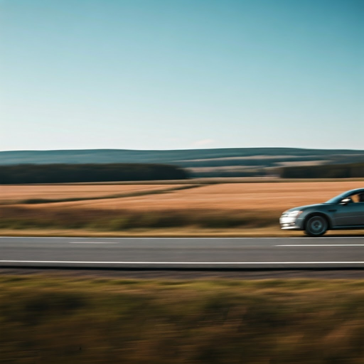 Tranquil Highway Drive