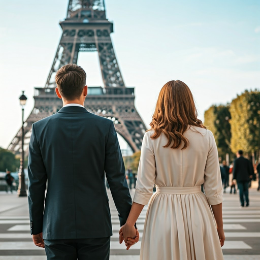 Love in the City of Light: A Romantic Stroll by the Eiffel Tower