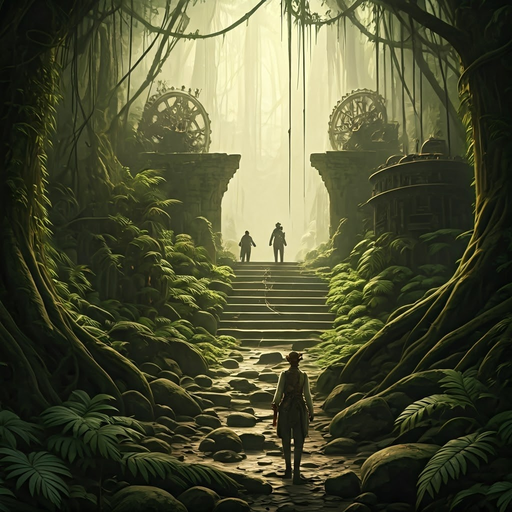 Into the Unknown: A Mysterious Jungle Path Beckons